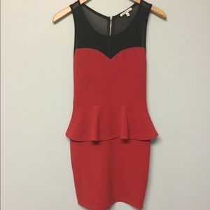 Peplum dress
